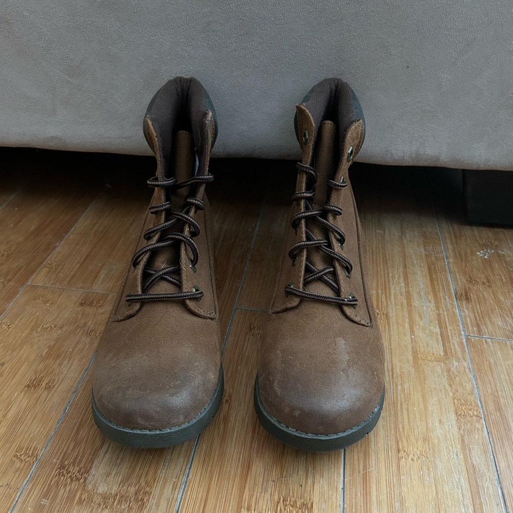 American Eagle by Payless Brown Ankle Boots